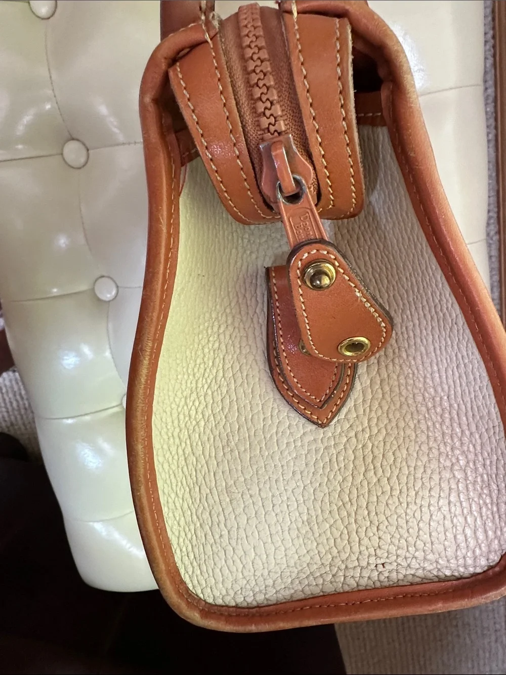 Dooney & Bourke Vintage Leather satchel, leather goose